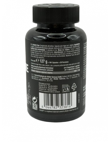 L-ARGININE 100 CAPS