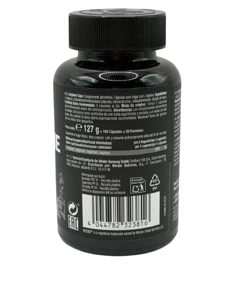 L-ARGININE 100 CAPS