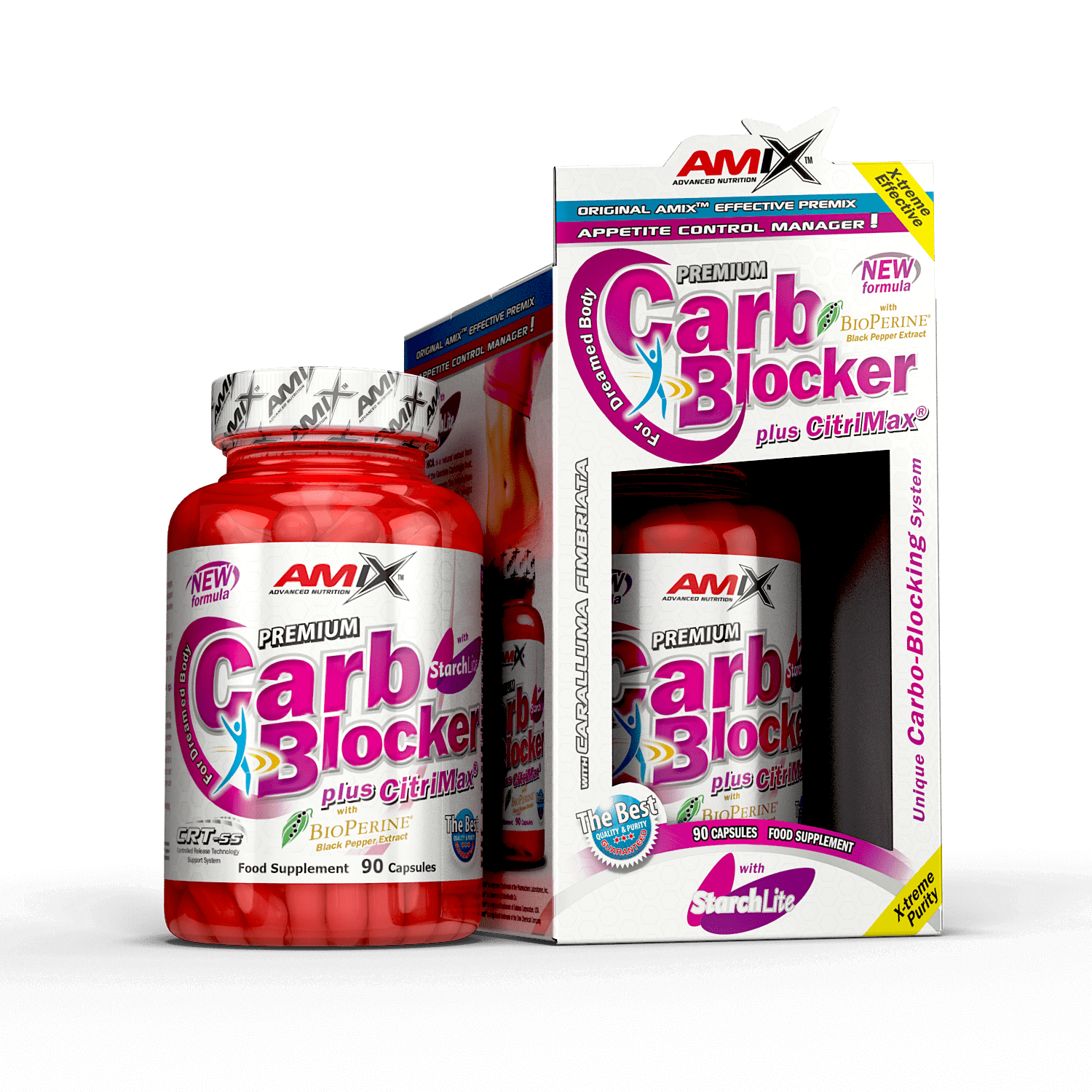 CARB BLOCKER CON STARCHLITE 90 CAPS Amix