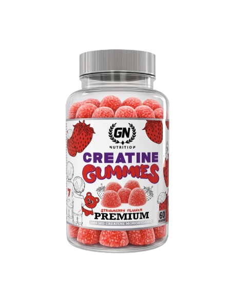 GN NUTRITION Creatina en Gummies 3000 mg | 60 Gominolas